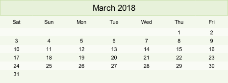 Calendar