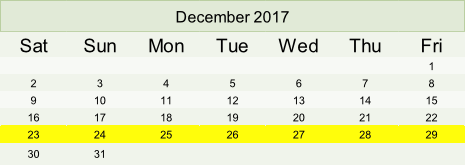Calendar